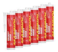 Mastice Sigillante Silicone Guarnizione Maker Rosso Mannol 9914 6 X 310 ML Auto