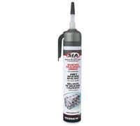 Mastice siliconico grigio alta temp 200ml