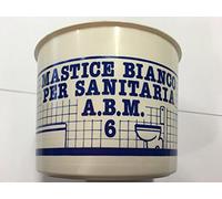 VIKY Mastice-stucco per sanitaria bianco professionale 900 grammi