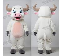 Masticot Mascot Mascotte Buffalo in Cartone Animato Biancaneve