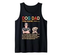Mastiff Dog Dad Definition for Daddy Funny Fathers Day Canotta