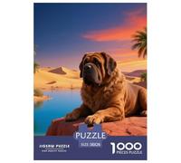 Mastiff1000 Piece Jigsaw Puzzle for Adults And Kids Family Game Cute PetFun And Challenging Home Decors Great Gift Idea38x26cm/1000pcs