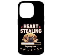 Mastino a forma di cuore, idea regalo divertente per cuccioli Custodia per iPhone 14 Pro