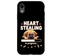 Mastino a forma di cuore, idea regalo divertente per cuccioli Custodia per iPhone XR