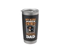 Mastino austriaco nero e marrone Papa Bicchiere termico in acciaio inox doppia parete