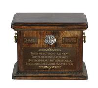 Mastino II Grande Urna Con Il Immagine Eines Cane Art-Dog