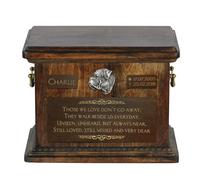 Mastino III Grande Urna Con Il Immagine Eines Cane Art-Dog