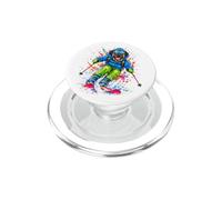 Mastino Inglese Cane Sci Acquerello Splash Art PopSockets PopGrip per MagSafe