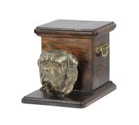 Urna per mastino inglese Bellissima urna di cremazione in legno massiccio per le