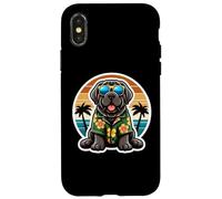 Mastino Napoletano Proprietario Cane Estate Vibes Vacanze Vacanze Custodia per iPhone X/XS