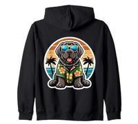 Mastino Napoletano Proprietario Cane Estate Vibes Vacanze Vacanze Felpa con Cappuccio