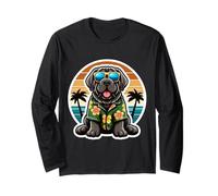 Mastino Napoletano Proprietario Cane Estate Vibes Vacanze Vacanze Maglia a Manica