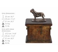 Mastino Napoletano, Urna, Bronzo Freddo, ArtDog, DE, Tipo 1