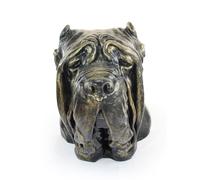 Mastino napoletano - urna per ceneri di cane, busto di cane, grande testa di can