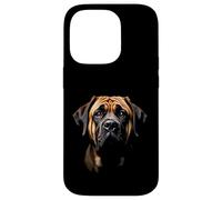 Mastino Nero Mastino Faccia Custodia per iPhone 14 Pro