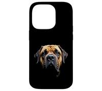 Mastino Nero Mastino Faccia Custodia per iPhone 14 Pro