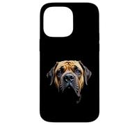 Mastino Nero Mastino Faccia Custodia per iPhone 14 Pro Max