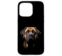 Mastino Nero Mastino Faccia Custodia per iPhone 15 Pro Max