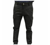 Mastino Pantalone H022 Cargo Confortevole Termico Imbottito con Pile Morbido Caldo Uomo Grigio 48