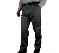 Mastino Pantalone Uomo Invernale Imbottito in Pile Elegante Classico Caldo Foderato 46-60 a Tasca America Vita Alta Nero (IT, Numero, 52, Regular, Regular, Grigio)