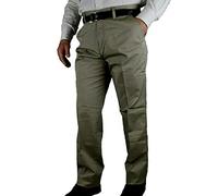 Mastino Pantalone Uomo Invernale Imbottito in Pile Elegante Classico Caldo Foderato 46-60 a Tasca America Vita Alta Nero (IT, Numero, 64, Regular, Regular, Noce)