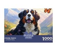 Mastino tibetano Puzzle 1000 pezzi Natura Puzzle Gioco Difficile per Attività Decorazione Interna in Cartone 100% Riciclato per Adulti Adolescenti E Bambini 38x26cm/1000pcs