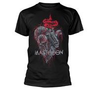 Mastodon 'Rams Head' T-Shirt - Nuovo