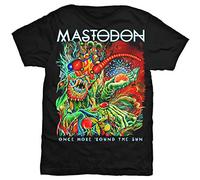 Mastodon - T-Shirt # L Black Unisex # Once More Round The Sun