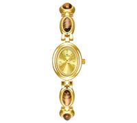 MASTOP Orologio analogico digitale da uomo, quadrante grande, casual, sportivo, multifunzione, con luce LED, orologio militare, V Amber Gold, Orologio da polso da donna, vintage, al quarzo, analogico