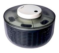 Mastrad - Centrifuga per Insalata elettrica - 6L - 600 Giri/min - Ricaricabile USB-C - centrifuga Rapida Automatica - Senza Sforzo - Piedini Antiscivolo - Ciotola Rimovibile - Grigio