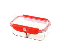 Mastrad - Contenitore di conservazione alimentare connesso Stor'Eat - Vetro borosilicato resistente - Senza BPA - Compartimentato - 1000 ml