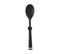 mastrad - Cucchiaio in Silicone Stand-up - Cucina e Pasticceria - Non graffia Le pentole - Colla per Succo - Nero