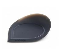 Mastrad F11601 - Raschietto in Silicone e poggiamestolo, Colore: Nero