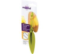Mastrad f20008 Pela Verdure, Metallo, Verde, 17 x 2 x 2 cm