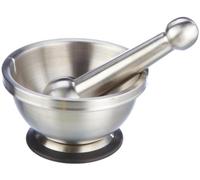 mastrad F28050 - Mortaio con pestello in Acciaio Inox - NUOVO