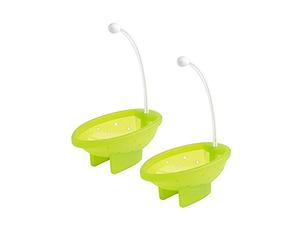 Mastrad F65208 Set di 2 bracconieri dell'uovo del Silicone