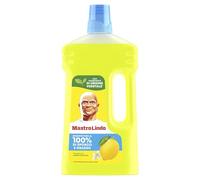 Mastro Lindo Liquido Detergente Per Pavimenti Multiuso Al Profumo di Limone 930 ML. Rimuove Fino Al 100% Di Sporco E Grasso