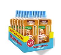 Mastro Lindo Liquido Superfici Delicate Detergente Per Pavimenti In Legno 0.93ML. Olio Essenziale Di Arancia. Sicuro Sui Pavimenti In Legno,l'imballaggio può variare