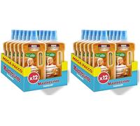 Mastro Lindo Liquido Superfici Delicate Detergente Per Pavimenti In Legno 0.93ML. Olio Essenziale Di Arancia. Sicuro Sui Pavimenti In Legno (Confezione da 2)