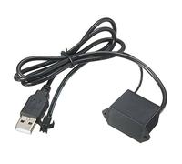 MASUNN Controller Inverter USB per 1-3M LED El Wire Bagliore Flessibile Neon Decor DC5V