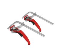 MASUNN Morsetto per binario MFT per binario di guida e binario MFT, 2 pezzi, in acciaio legato