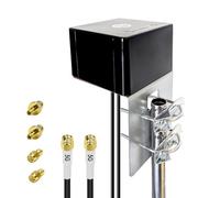 Maswell Antenna 5G da esterno 2X2 MIMO, fino a 6dBi, 600-8000 MHz Router esterno 4G LTE 5G NR Antenna esterna SMA e TS9 e RP-SMA per camper domestico, compatibile con Fritzbox Netgear