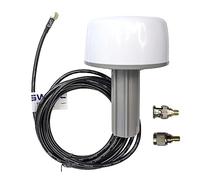 Maswell Antenna esterna GPS marino, 1575.42MHz 42±2dB, SMA con adattatore TNC BNC, compatibile con nmea 0183 Garmin GPSMAP MAP NavTalk StreetPilot Furuno Matsutec Trimble Encoder Fishfinder Echolot