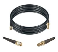 Maswell LMR200 - Cavo coassiale equivalente 2 m, 2 m, 50 Ohm, cavo di prolunga SMA Low Loss SMA maschio a SMA femmina per 5G 4G + LTE WiFi Cellular GPS GNSS Router Antenna esterna (non per TV)