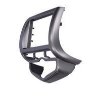 MasYosh 2din Radio Fia, Cornice del Pannello di Navigazione ABS con Cornice Interna, per Fit Jazz City 2002 2008 LHD