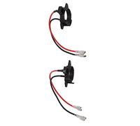 MasYosh 2pcs Base Faro Base IP68 Impermeabile Resistente alla Corrosione Facile da Installare Dispositivo di Lampadina Fari per Industria Domestica