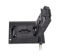 MasYosh Adattatore BGA63, Modulo Socket Convertitore Interfaccia ICSP Programmatore RT809H con 3 Frame Limite per Programmazione Collegamento EMMC e Recupero Dati