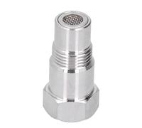 MasYosh Adattatore del Sensore Oxygen O2, Montaggio Universale in Acciaio Inossidabile Ad Alta Resistenza per la Maggior Parte dei Veicoli, con Filo M18x1,5 Mm