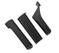 MasYosh Adesivo per Rivestimento del Cruscotto in Fibra di Carbonio 3 Pezzi, Ricambio per 2022 2024 con Guida a Sinistra, con Motivo Elegante e alla Moda per la Decorazione Estetica