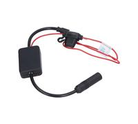 MasYosh Amplificatore di Segnale Dell'antenna, Guadagno 25dB con Basso Rumore e Corrente di Uscita Elevata, per Stazioni Radio AM FM 12V Auto Marine Barche RV Truck SUV